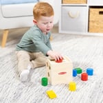 Melissa & Doug - Ahşap Küp Şekil Bulmaca (10575)
