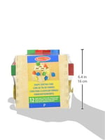 Melissa & Doug - Ahşap Küp Şekil Bulmaca (10575)