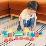 Melissa & Doug Ahşap Tren, 18 Parça (10572)