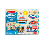 Melissa & Doug araçlar ses yap-bozu | Yap-bozlar | Ahşap | 2+ | Erkek veya kız çocuğa hediye - Seçenekler: Araçlar, Çiftlik Hayvanları, Around the House Sound yapboz...