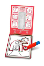 Melissa & Doug Water Wow Su Ile Boyama Kitabı, Çiftlik Noktaları Birleştir (19485)