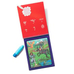 Melissa & Doug Water Wow! Yolculuk için tekrar kullanılabilir aktivite bloğu, su ile renklendirmek için, macera – FSC sertifikalı