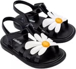 Melissa Kız Çocuk HIP BLOOMY INF Sandalet, 32, 5003270174, Siyah, Kız çocuk