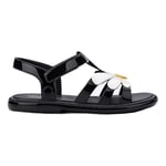 Melissa Kız Çocuk HIP BLOOMY INF Sandalet, 33, 5003270174, Siyah, Kız çocuk