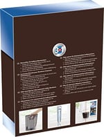 Melitta Filtre kartuşları Pro Aqua (3 kartuş) – Tam otomatik kahve makineleri için kireç filtresi, kireç birikintilerini önler ve en iyi kahve tadı için zararlı maddeleri azaltır