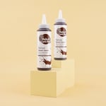 Melwiss Chocolate Bitter Tatlı Sos 330 g – Akışkan kıvamlı Waffle, Pankek, Krep, Dondurma, Kahve ve Tatlılar için Pratik Sıkılabilir Sos