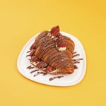 Melwiss Chocolate Sütlü Tatlı Sos 330 g – Akışkan kıvamlı Waffle, Pankek, Krep, Dondurma, Kahve ve Tatlılar için Pratik Sıkılabilir Sos