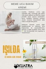 Meme Ucu Bakım Kremi - Lanolin, Kalendula Yağı, Hindistan Cevizi Yağı, Zeytinyağı, Shea Butter ve Mentha Piperita Oil ile Nemlendirici Emzirme Kremi