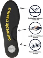 Memory Foam Yumuşak Ayakkabı Ortopedik Tabanlık - Akıllı Hafızalı
