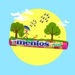 Mentos Meyve Drajeleri, 40 Rulo Şeker, Portakallı Meyve Aroması + Limon+Çilek, Çok Paket Çiğneme Şekeri