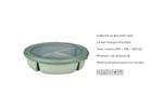 Mepal Bento Bowl Cirqula (250+250+500 Ml)