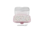 Mepal - Campus Little Dutch beslenme kutusu, çocuk beslenme kutusu, bölmeli ve çatallı, klipsli yemek hazırlama kutusu, BPA içermez ve bulaşık makinesinde yıkanabilir, 750 ml, Fairy Wonders