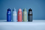 Mepal Ellipse Nordic Denim Sports su şişesi – 500 ml kapasite – Spor ve eğlence için pratik su şişesi – yumuşak çekmeli ağız parçası – bulaşık makinesinde yıkanabilir
