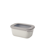 Mepal Multi Bowl Cirqula Dikdörtgen Saklama Kabı Nordic White