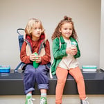 Mepal - Pop-up Campus içecek şişesi, su şişesi, okul için sızdırmaz şişe, tekrar kullanılabilir, BPA içermez ve bulaşık makinesinde yıkanabilir, 400 ml, soğuk pembe
