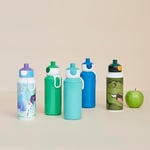 Mepal - Pop-up Campus içecek şişesi, su şişesi, okul için sızdırmaz şişe, tekrar kullanılabilir, BPA içermez ve bulaşık makinesinde yıkanabilir, 400 ml, soğuk pembe