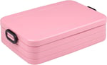 Mepal Rosti Lunchbox Take A Break Large A, plastik, Nordic pembe, 25,5 x 17 x 6,5 cm