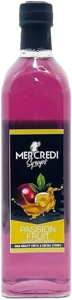 MERCREDI Passion Fruit Çarkıfelek Meyvesi Kahve ve Kokteyl Şurubu 200 ml