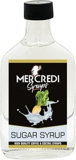 MERCREDI Sugar Şeker Kahve ve Kokteyl Şurubu 200 ml