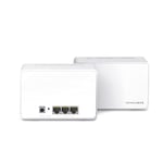 Mercusys Halo H80X 2-pack, AX3000Mbps, Dual-Band, Gigabit Portları, 150'ye Kadar Cihaz Bağlanabilir, 460 m²'ye Kadar Kapsama, Akıllı Bağlantı, Mobil Uygulama ile Kolay Kur - Seçenekler: 2-pack, 3-pack