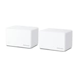 Mercusys Halo H80X 2-pack, AX3000Mbps, Dual-Band, Gigabit Portları, 150'ye Kadar Cihaz Bağlanabilir, 460 m²'ye Kadar Kapsama, Akıllı Bağlantı, Mobil Uygulama ile Kolay Kur - Seçenekler: 2-pack, 3-pack