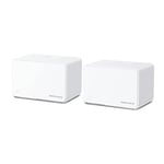 Mercusys Halo H80X 2-pack, AX3000Mbps, Dual-Band, Gigabit Portları, 150'ye Kadar Cihaz Bağlanabilir, 460 m²'ye Kadar Kapsama, Akıllı Bağlantı, Mobil Uygulama ile Kolay Kur - Seçenekler: 2-pack, 3-pack