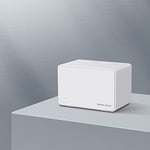 Mercusys Halo H80X 2-pack, AX3000Mbps, Dual-Band, Gigabit Portları, 150'ye Kadar Cihaz Bağlanabilir, 460 m²'ye Kadar Kapsama, Akıllı Bağlantı, Mobil Uygulama ile Kolay Kur - Seçenekler: 2-pack, 3-pack
