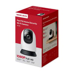 Mercusys MC200 | 1080p Güvenlik Wi-Fi Kamerası | 360° Görüş | Gece Görüşü | Akıllı Hareket & Kişi Algılama | Çift Yönlü Ses | microSD & Bulut Depolama | SmartThings, Alexa, Google Assistant Uyumlu
