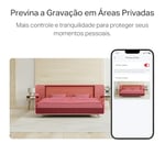 Mercusys MC210 | 2K 3MP Güvenlik Wi-Fi Kamerası | 360° Görüş | Gece Görüşü | Akıllı Hareket & Kişi Algılama | Çift Yönlü Ses | microSD & Bulut Depolama | SmartThings, Alexa, Google Assistant Uyumlu