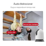 Mercusys MC210 | 2K 3MP Güvenlik Wi-Fi Kamerası | 360° Görüş | Gece Görüşü | Akıllı Hareket & Kişi Algılama | Çift Yönlü Ses | microSD & Bulut Depolama | SmartThings, Alexa, Google Assistant Uyumlu