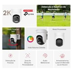 Mercusys MC510 | 2K QHD Dış Mekan Güvenlik Kamerası | 360° Görüş | Renkli Gece Görüşü | Akıllı Takip | IP65 Hava Koşullarına Dayanıklı | microSD & Bulut Depolama | SmartThings, Google Home, Alexa