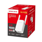 Mercusys ME60X, AX1500 Çift Bantlı Wi-Fi 6 Menzil Genişletici, 1 Gigabit Bağlantı Noktası ve 2 Harici Anten ile Geniş Bant/Wi-Fi Güçlendirici/Hotspot, Access Point Modu