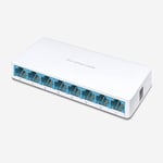 Mercusys MS108, 8-Port 10/100Mbps Desktop Switch
