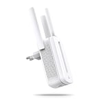 Mercusys MW300RE, N300 Mbps, 3 Harici Anten, Tek Tuşla Kolay Kurulum, Mobil Uygulama Desteği, Dual-Band Wi-Fi 4 Menzil Genişletici