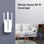 Mercusys MW300RE, N300 Mbps, 3 Harici Anten, Tek Tuşla Kolay Kurulum, Mobil Uygulama Desteği, Dual-Band Wi-Fi 4 Menzil Genişletici