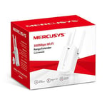 Mercusys MW300RE, N300 Mbps, 3 Harici Anten, Tek Tuşla Kolay Kurulum, Mobil Uygulama Desteği, Dual-Band Wi-Fi 4 Menzil Genişletici