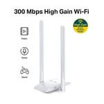 Mercusys MW300UH, 300Mbps Yüksek Kazançlı Kablosuz USB Adaptörü