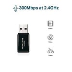 Mercusys MW300UM 300Mbps Kablosuz USB Adaptör