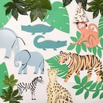 Meri Meri - Monkey Die Cut Napkins - Maymun Peçeteler - 16'lı