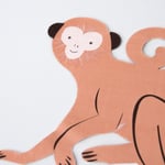 Meri Meri - Monkey Die Cut Napkins - Maymun Peçeteler - 16'lı