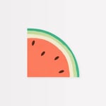 Meri Meri - Watermelon Slice Napkins - Dilim Karpuz Peçeteler (x16)