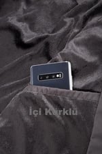 Mero Life Erkek Lacivert Kapüşonlu Su ve Rüzgar Geçirmez Softshell Mont 3XL-1 Mero-41NM