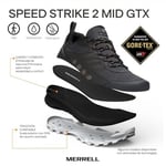 Merrell J038258 SPEED STRIKE 2 MID GTX Kadın Outdoor Bot Siyah