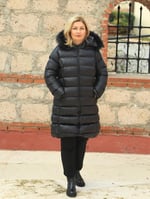 MERYEM KADIN BÜYÜK BEDEN ŞİŞME MONT