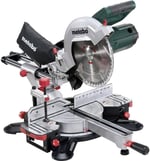 Metabo Gönye testere KGS 254 M (1450 W, çekme fonksiyonlu, maks. kesme genişliği 90°/45° 92/47 mm, maks. kesme derinliği 90°/45° 305x92 mm, tezgah genişletme + testere bıçağı dahil, lazer, LED