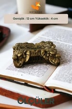 metaFox Küllük Altın Eskitme Metal 2 Adet, TYC4T7N49N170850682550862
