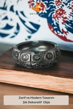 metaFox Küllük Gümüş Eskitme Metal 2 Adet, TYCHD1TGEN170850597342563