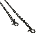 Metal Çanta Zinciri 100 cm CRX2 Siyah