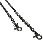 Metal Çanta Zinciri 100 cm CRX2 Siyah