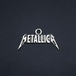 Metallica Örme Zincir Kolye - Gümüş Kaplama - Erkek Kadın Kolye - No:1531